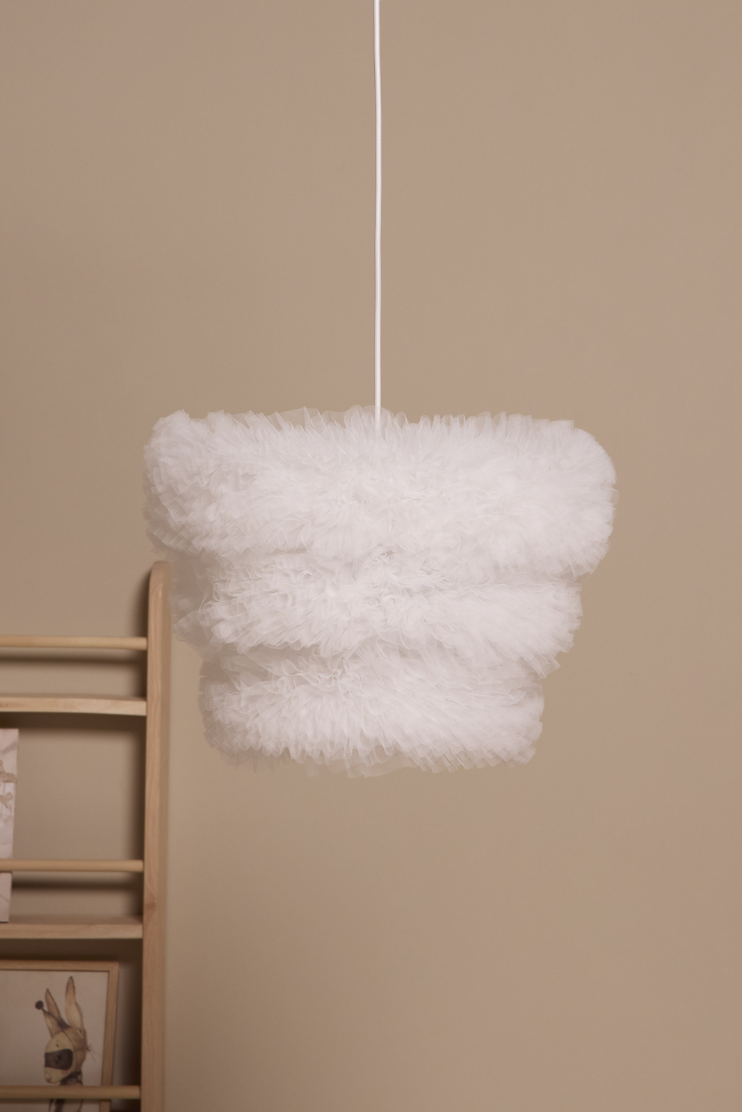 Alice & Fox LUNA Loftslampe 45 cm, Hvid