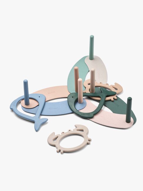 LIEWOOD Noova Ringspil Havdyr, Peppermint Multi Mix