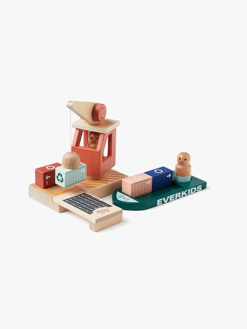 Kids Concept Containerhavn Aiden Legesæt