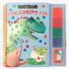 Dino World Fingerprint Fun Malebog