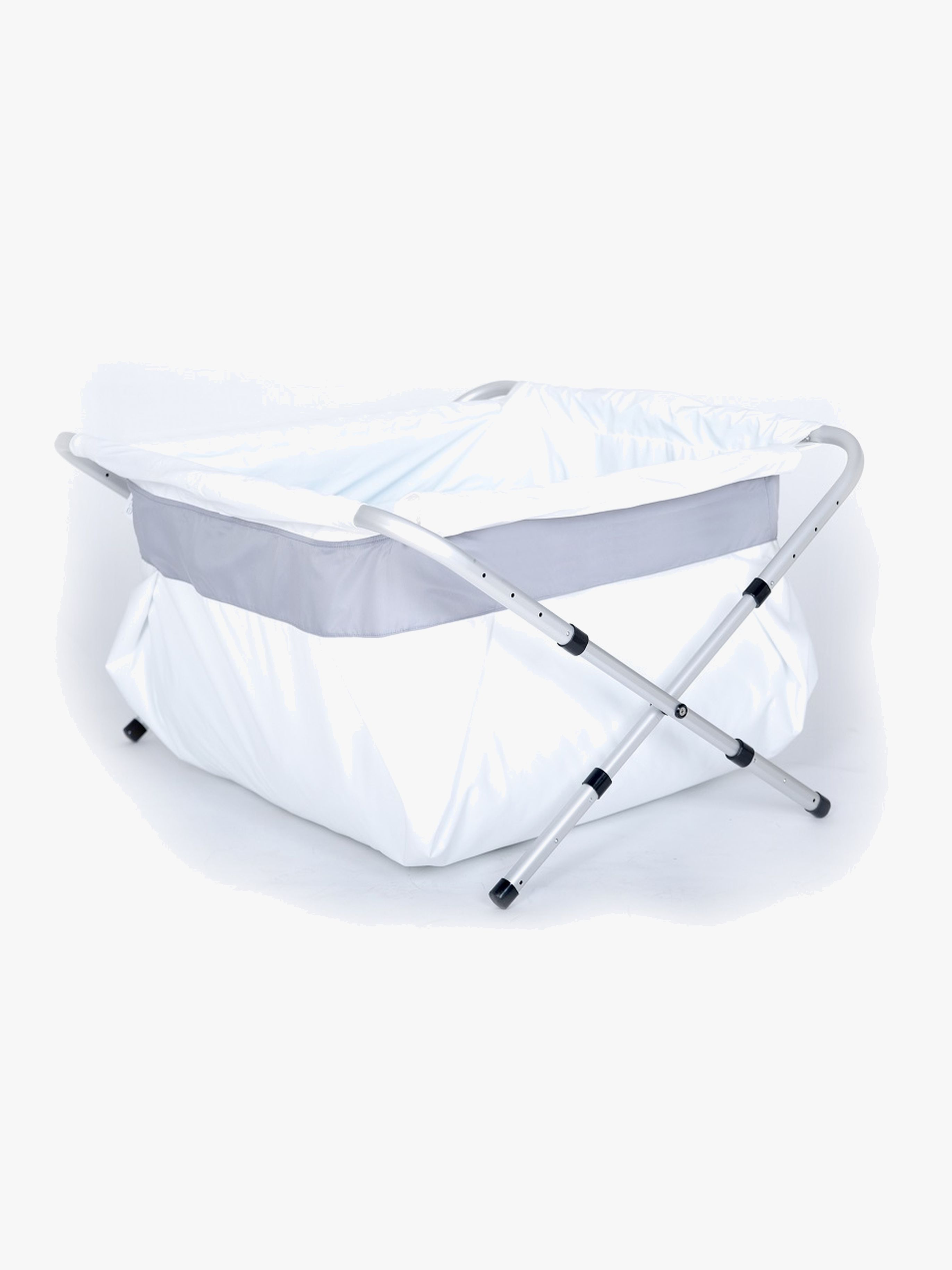 BiBaBad Flexi  Sammenklappelig Badekar 80-100 cm, Gennemsigtig