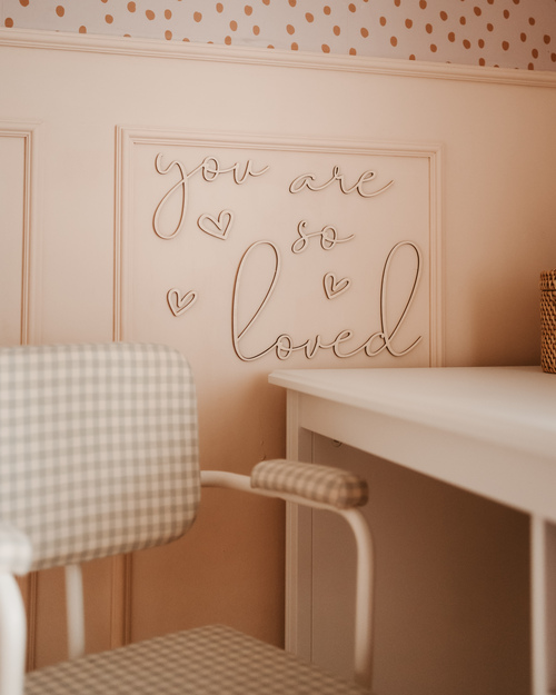 lis wycina You Are So Loved Vægdekoration