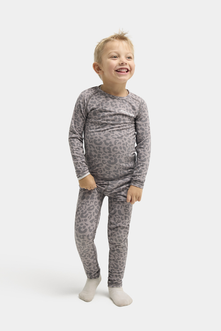 Nordbjørn Verbier Skiundertøj Bamboo, Leo Grey