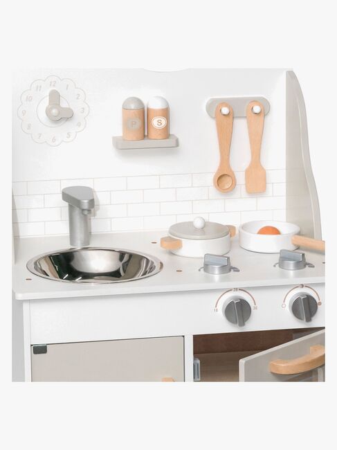 PolarB Legekøkken med Tilbehør, Grå