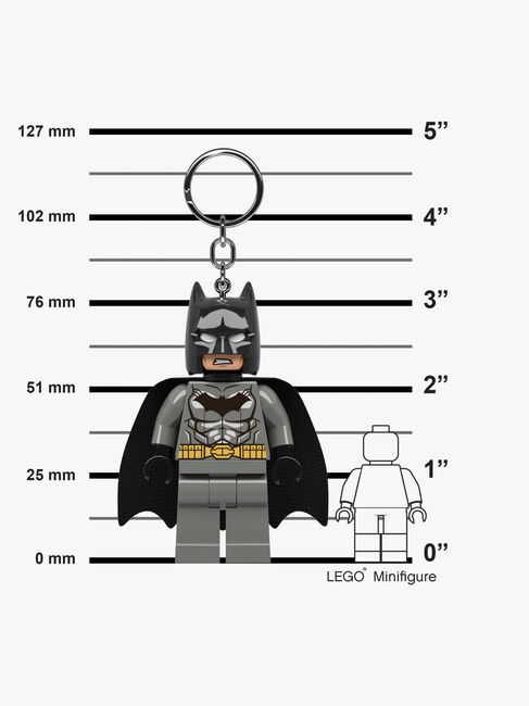 LEGO DC Batman Nøglering med LED-lys