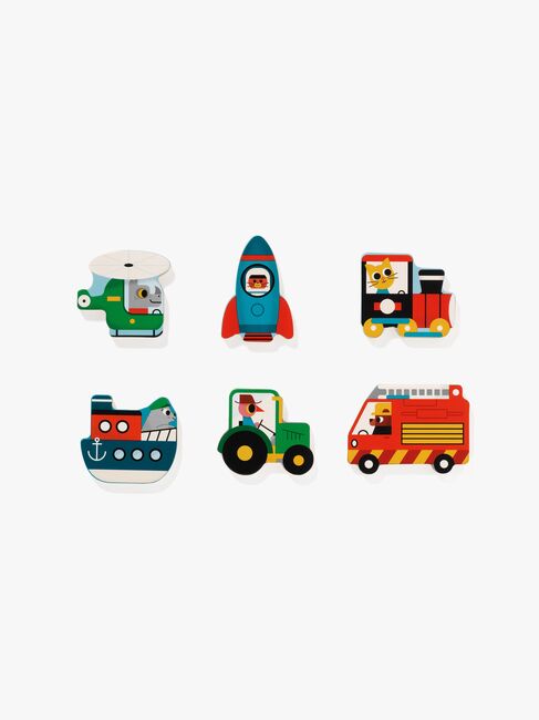 Djeco Træpuslespil Vroom 22 Brikker