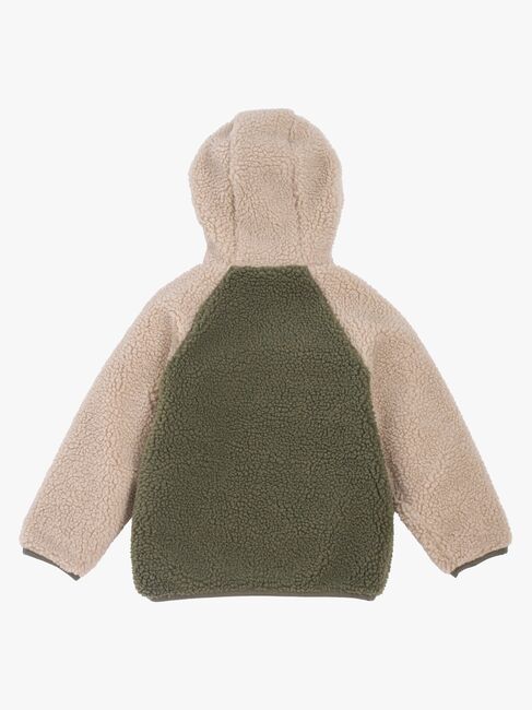 Viking Play  Vendbar Fleecetrøje, Olive