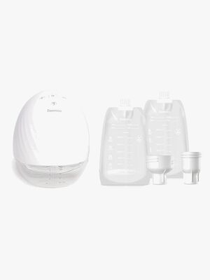 Beemoo CARE Wearable Elektrisk Brystpumpe Single inkl. Modermælksposer 180 ml 30-pak