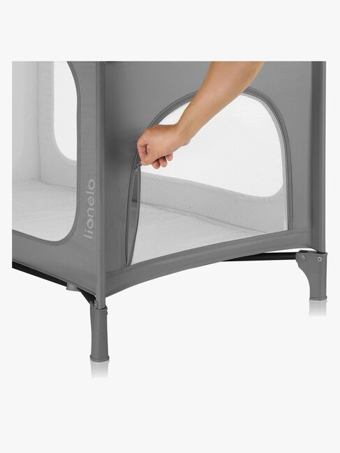 Lionelo JASMIN EASY FOLD Weekendseng, Grey Stone