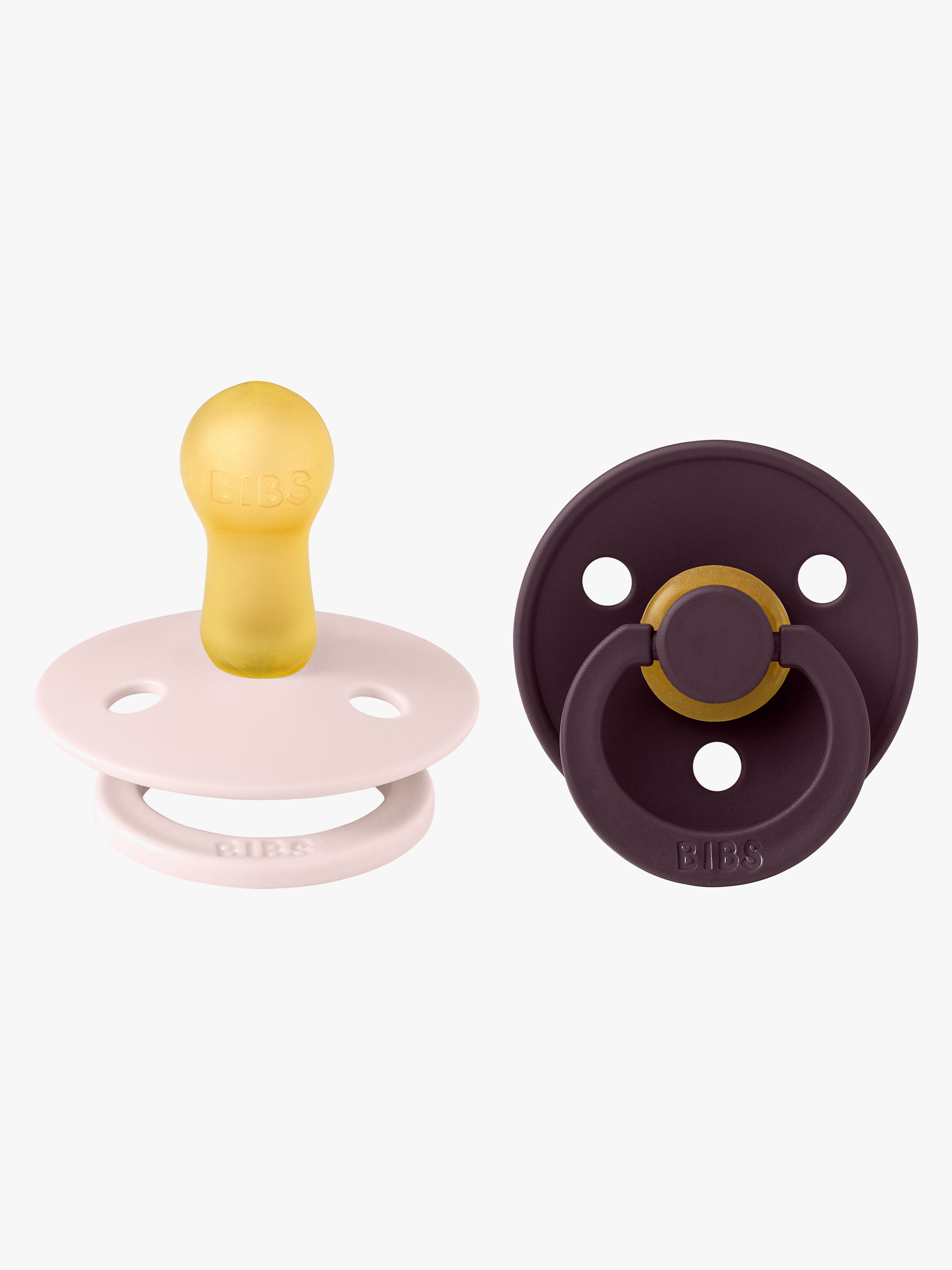 BIBS Colour Sut 2-pak Str. 2, Petal/Plum