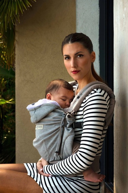 Love Radius HoodieCarrier 2 Bæresele, Athletic Grey