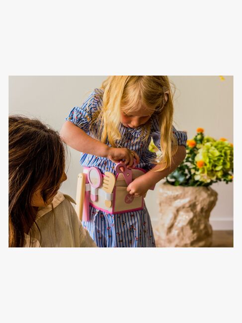 Dantoy Frisørbælte Wooden In Gift Box