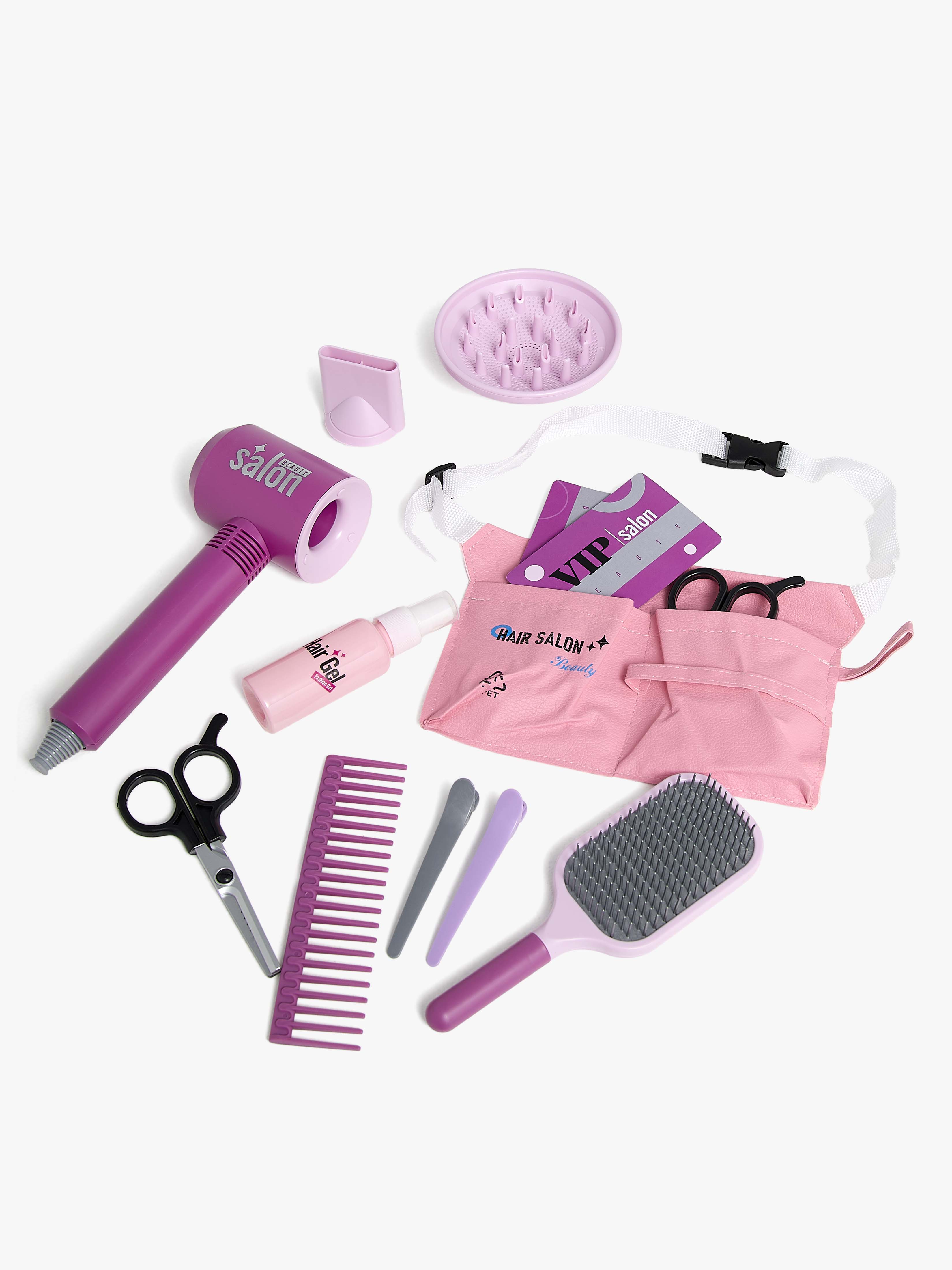 Cloudberry Castle Hårstylist-sæt, Pink