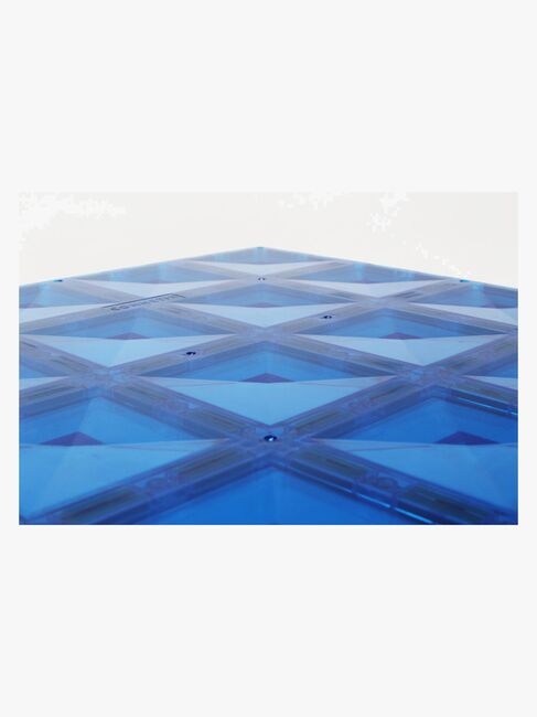 Connetix Magnetiske Byggeklodser Rainbow Blue & Green Base Plate 2 Dele