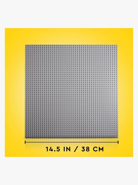 LEGO Classic Grå byggeplade 11024