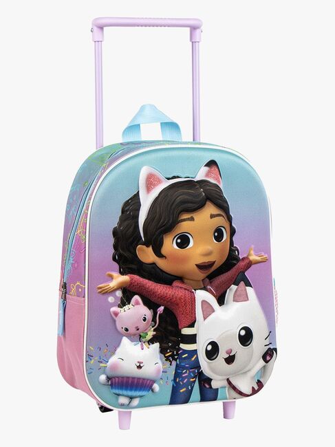 Gabby's Dollhouse 3D Kuffert, Lyserød/blå