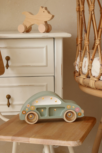 Little Lights Lampe Bil, FlowerPower