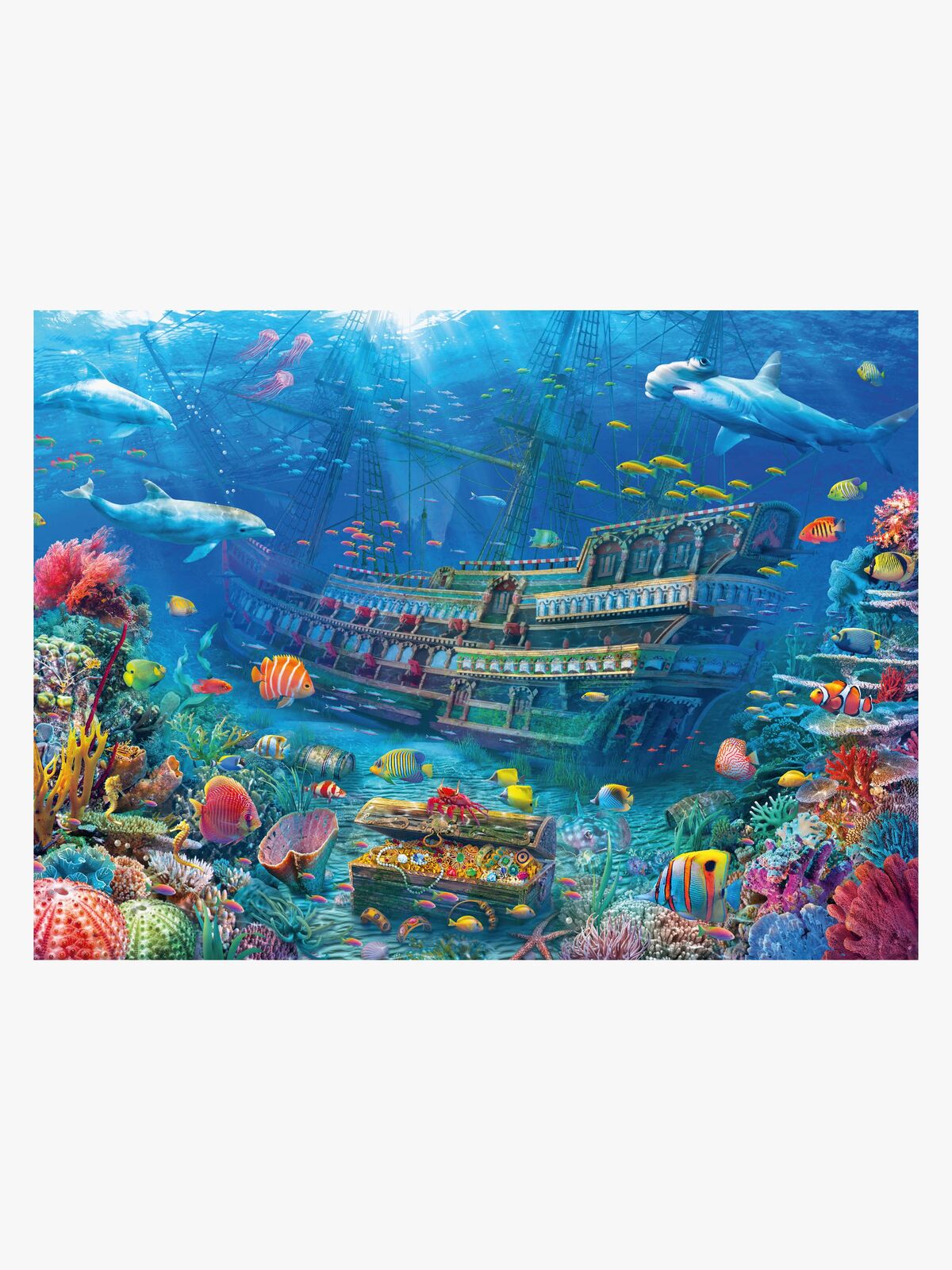 Ravensburger Puslespil Underwater Discovery 200 Brikker
