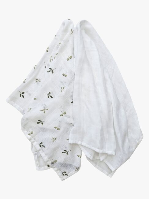 Summerville Organic Musselin Tæppe 2-pak, Sprout