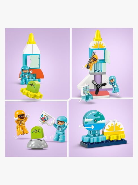 LEGO DUPLO Town 10422 3-i-1-eventyr med rumfærge