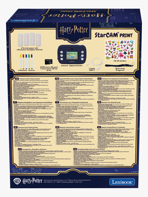 Harry Potter Starcam Instantkamera Med Tilbehør Hedwig DJ150HP1-2823_3c.jpg