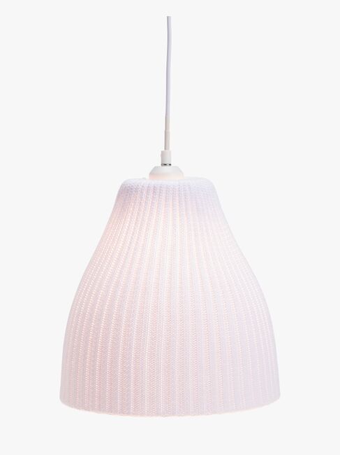 Lilou Lilou Iris Loftlampe Strikket, Hvid