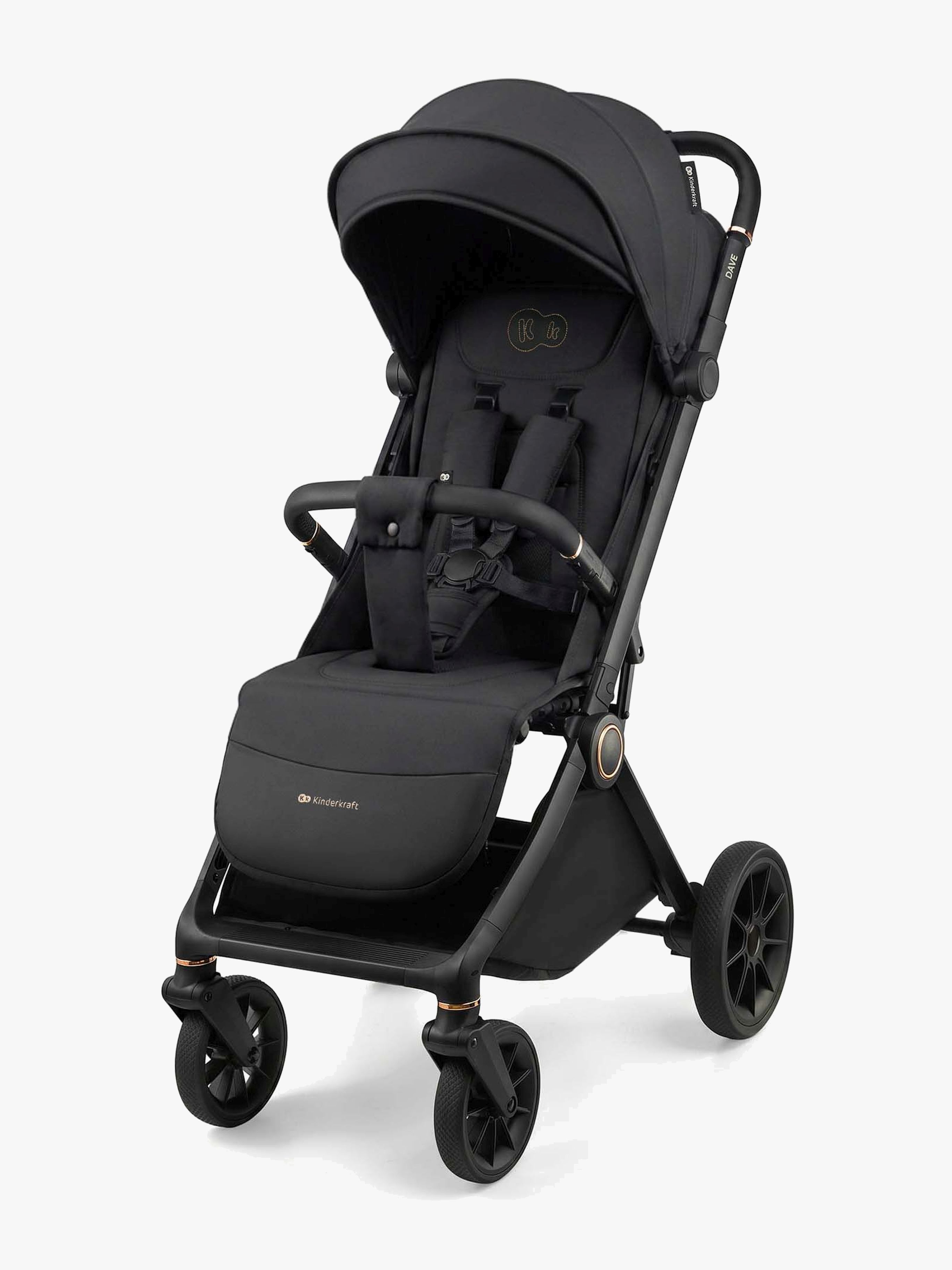 Kinderkraft Dave Klapvogn, Venezian Black