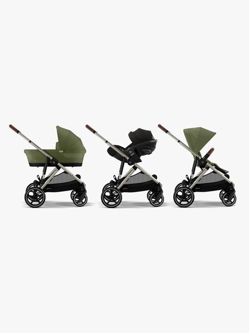 Cybex GAZELLE S Klapvogn, Taupe/Moss Green