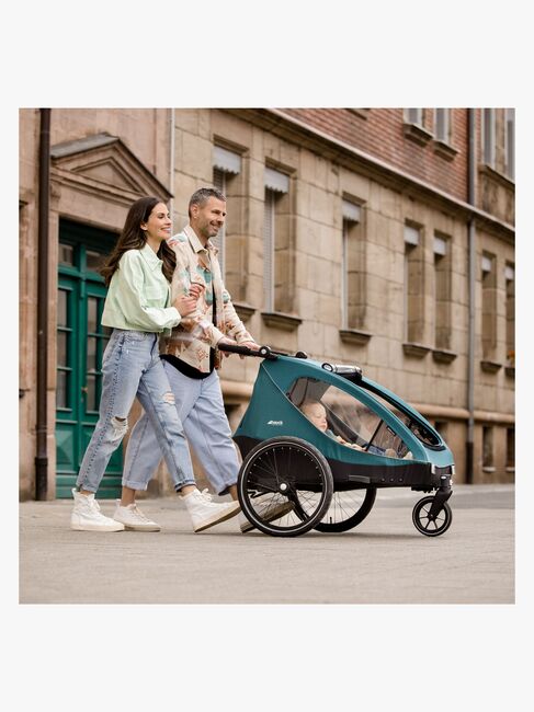 Hauck Dryk Duo Cykelanhænger, Grey