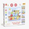 Fippla Screw A Puzzle Building Kit Børnepuslespil 64 Dele