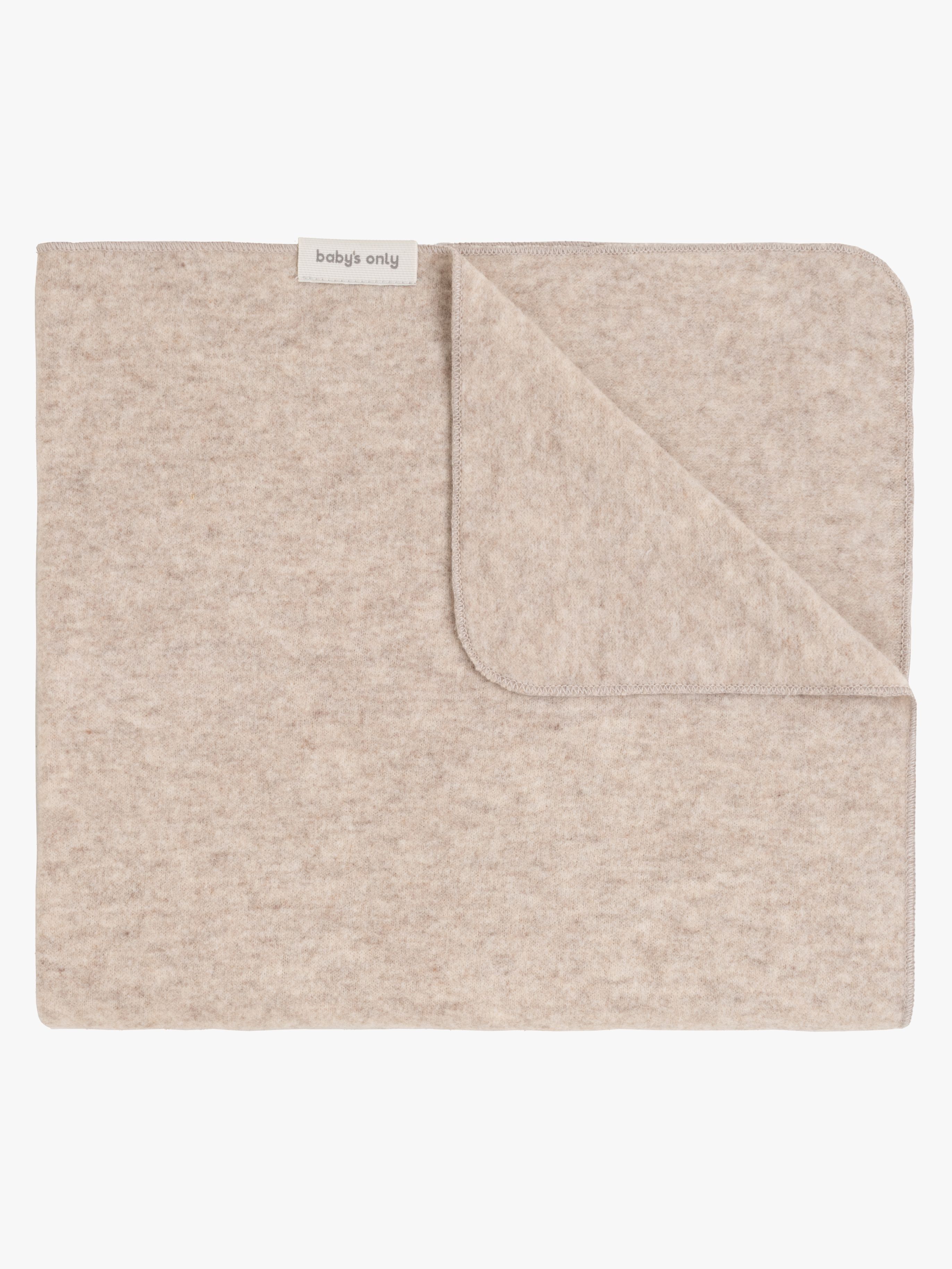 Baby's Only Cot Tæppe Merinould TOG 1, Brushed Ecru