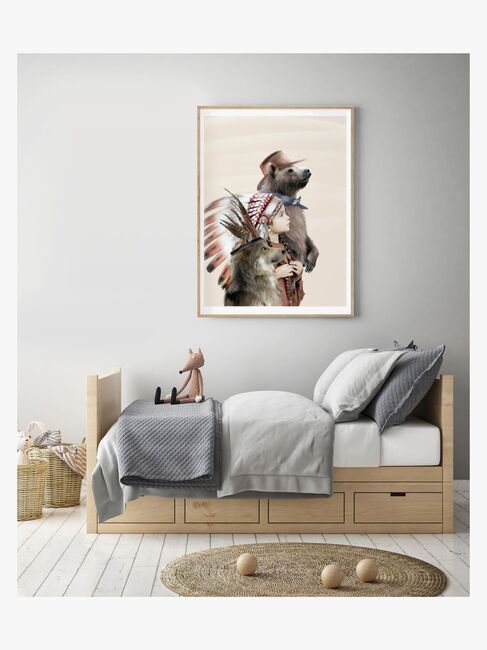 Linn Wold Plakat 30x40 Lille Headdress