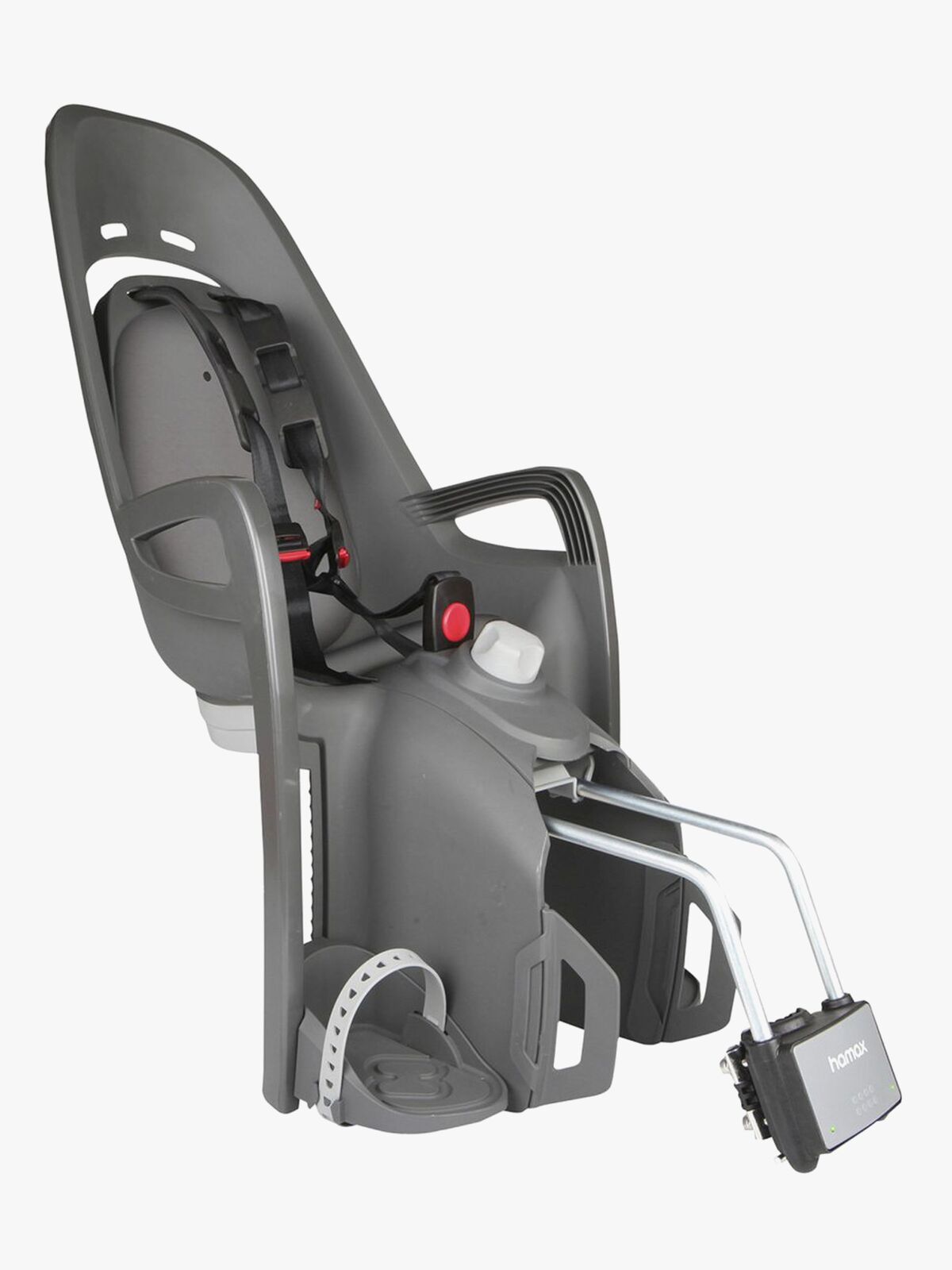 Hamax Cykelstol Zenith Relax, Grå/Sort