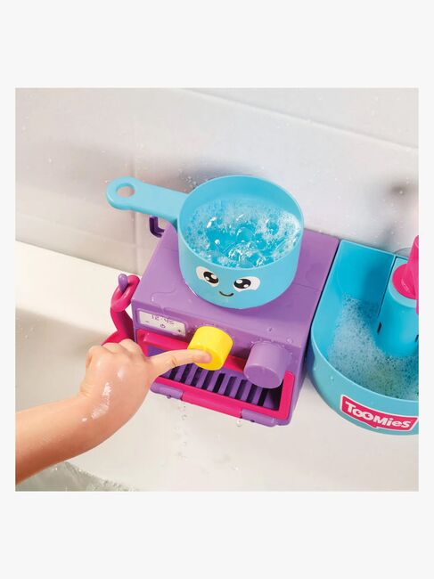 Toomies Bubble & Bake Bathtime Kitchen 2-i-1 Badelegetøj