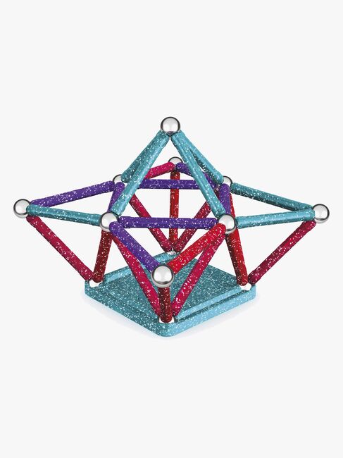 Geomag Byggesæt 60 Dele, Glitter