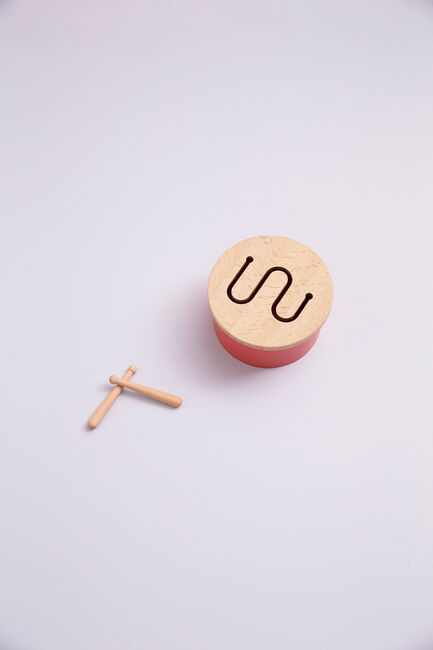 Kids Concept Tromme, Lyserød