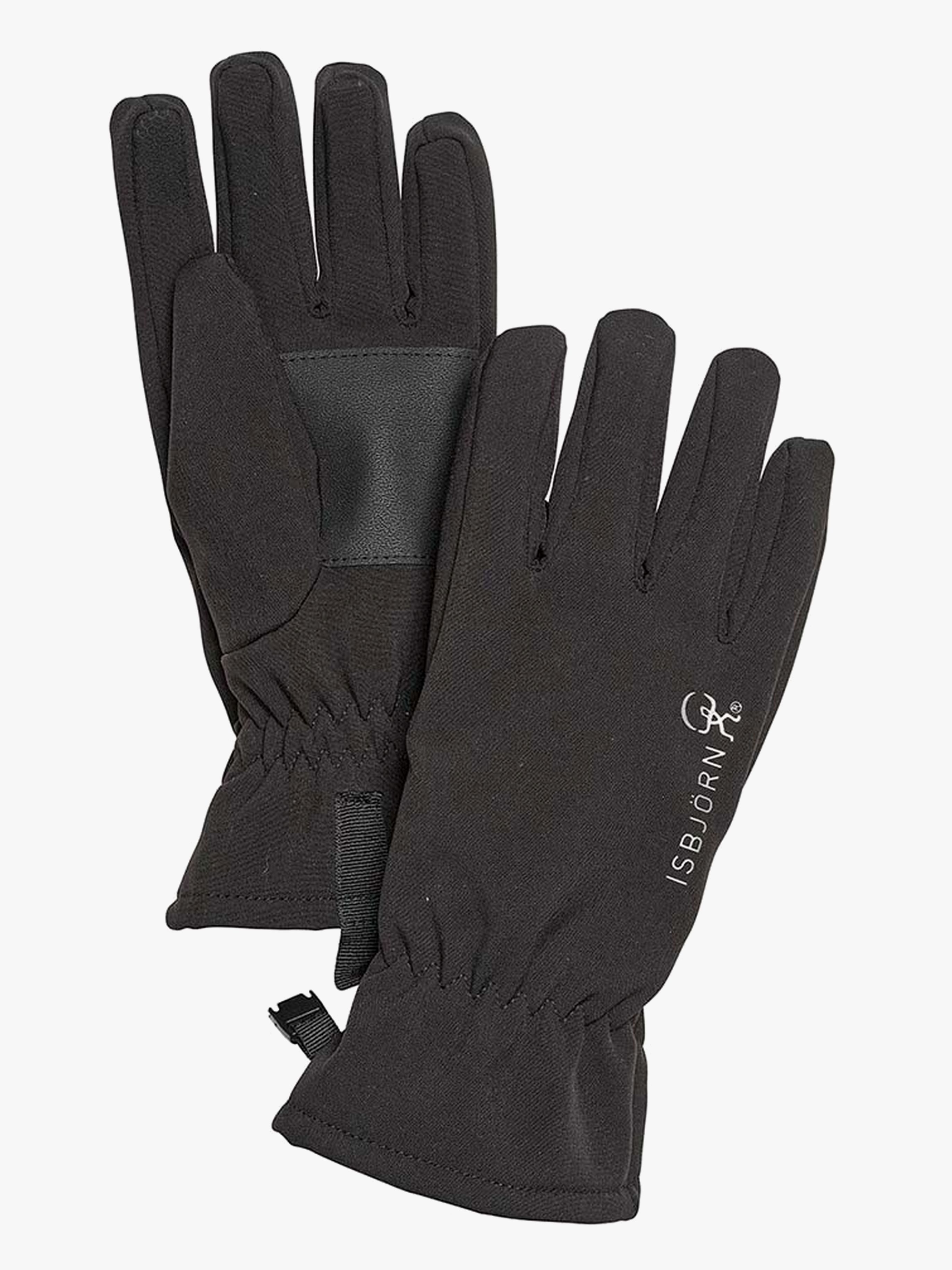 Isbjörn of Sweden Trail Softshell Handsker, Sort, 5-6 år