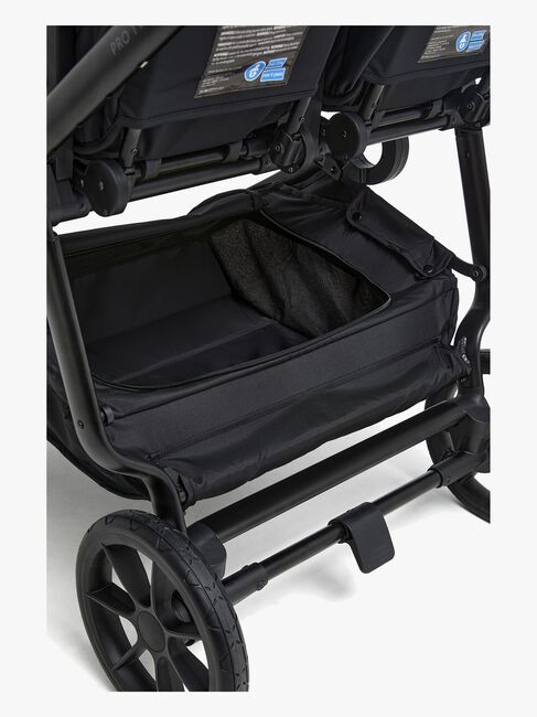 Beemoo Pro Twin 2 Søskendevogn, Coffee Black