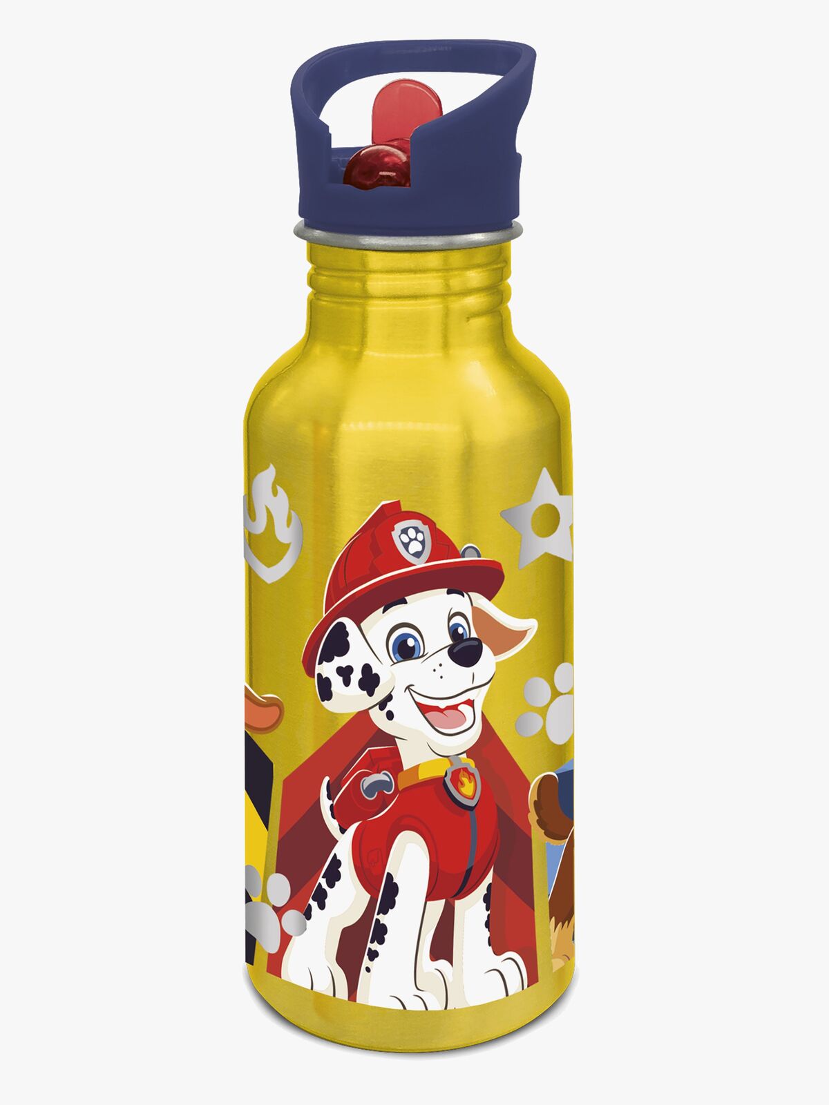 Paw Patrol  Aluminium Drikkedunk 545ml, Gul