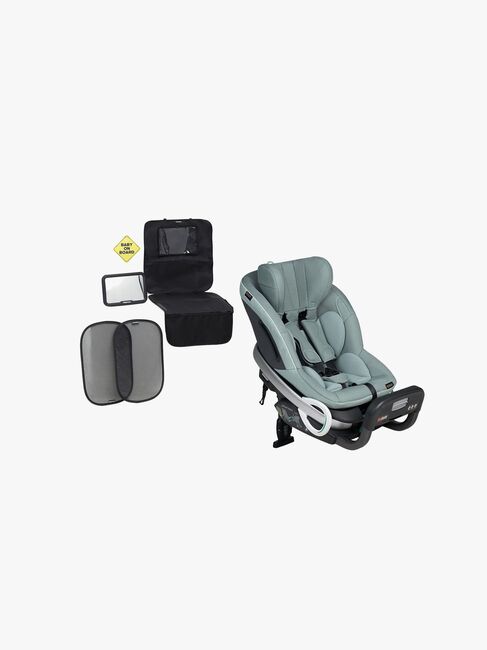 BeSafe Stretch Autostol Inkl. Tilbehørspakke, Sea Green Mélange