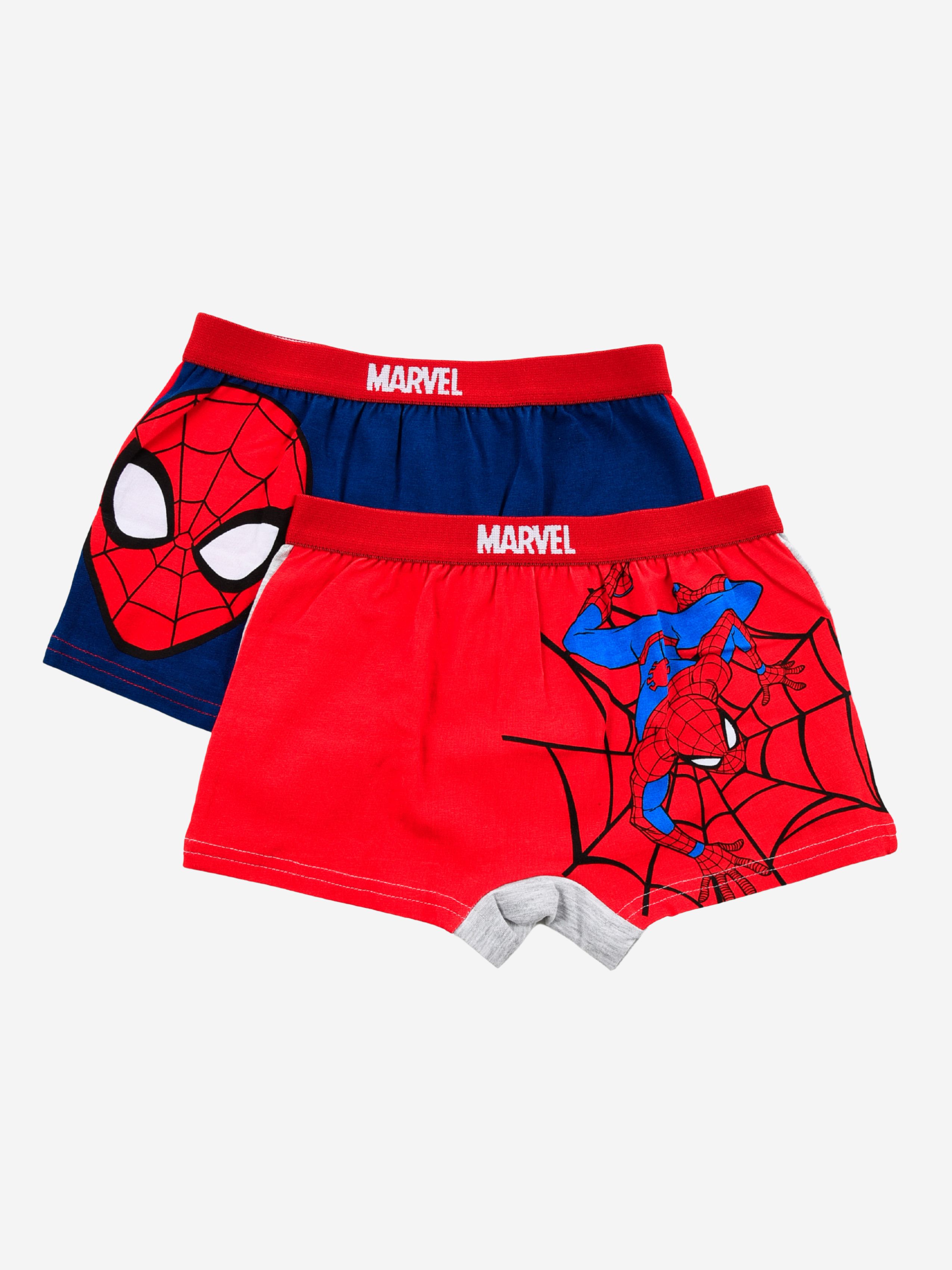 Marvel Spider-Man Boxer Underbukser 2-pak, Multifarvet, 116