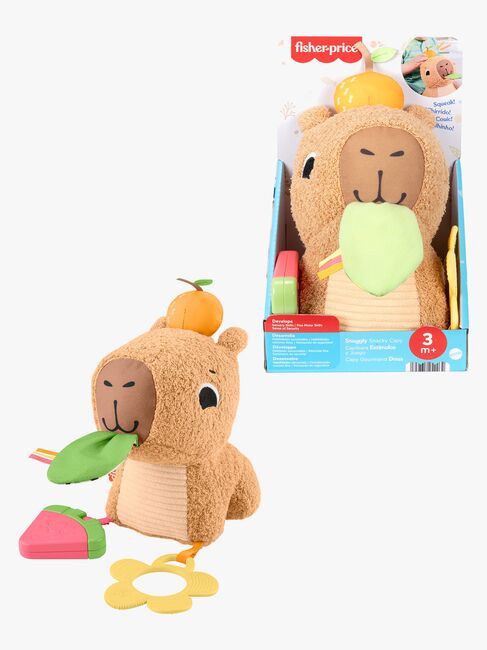 Fisher-Price Sensimals Snuggly Snacky Capy Aktivitetslegetøj