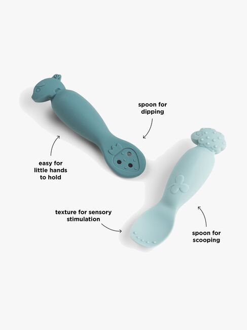 Done By Deer Tiny Farm Skeer 2-pak, Blue