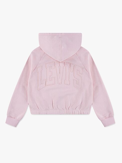 Levi's LVG Meet And Greet Full Zip Hættetrøje, Crystal Rose