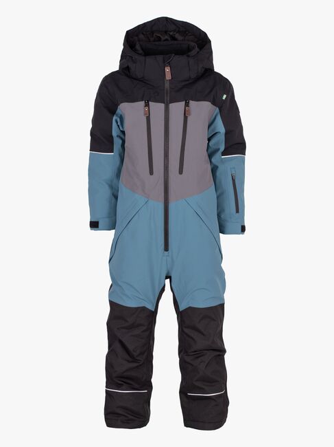 Lindberg Alpine Flyverdragt, Black/Turquiose