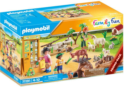 Playmobil Family Fun Oplevelses-klappezoo 71191