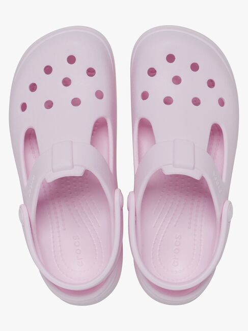 Crocs Classic Mary Jane Clogs, Pink Milk