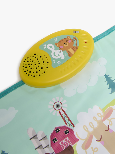 Cloudberry Castle Legetøj Klavertæppe Bondegårdsdyr 90x35 cm