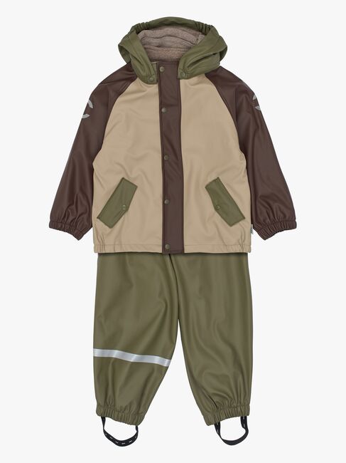 Mikk-Line Foret Regnsæt Med Seler, Dusty Olive 33183-DustyOlive-4548_1.jpg