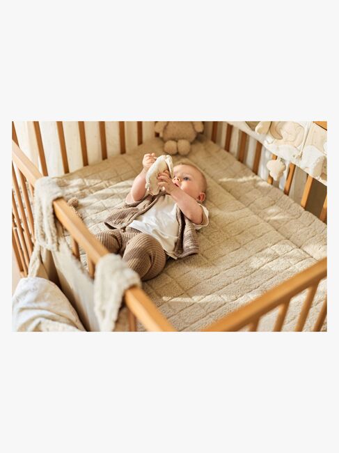 Jollein Playpen Legetæppe Teddy, Warm Sand